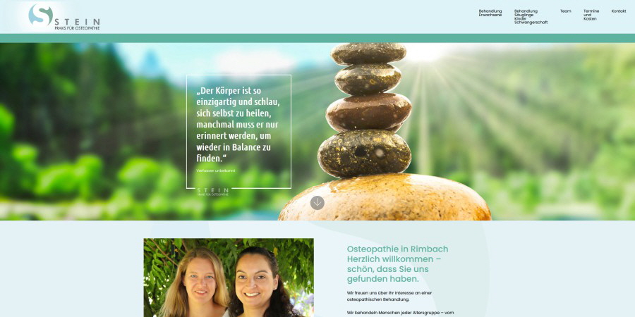 Kunde: Silke Stein – Praxis für Osteopathie